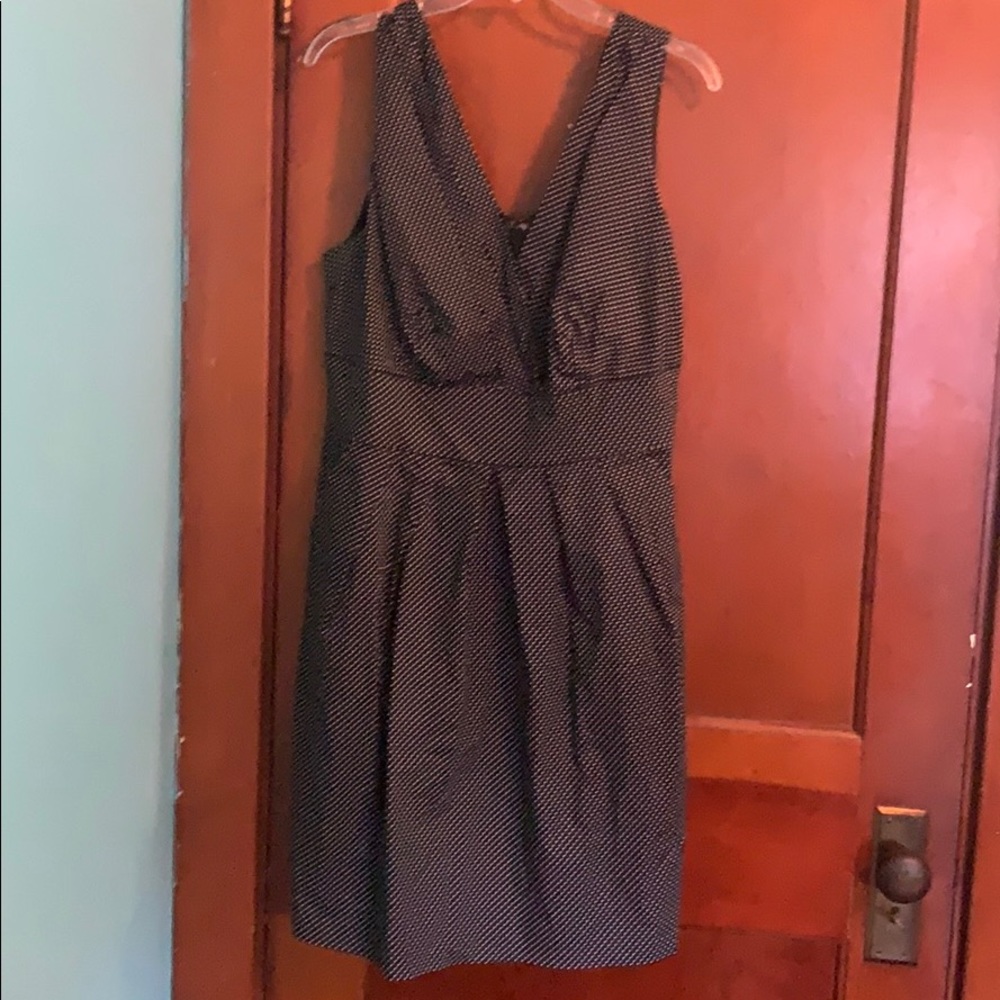Black and white polka dot dress size 16